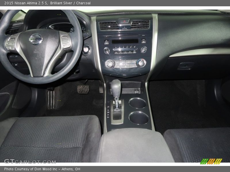 Brilliant Silver / Charcoal 2015 Nissan Altima 2.5 S