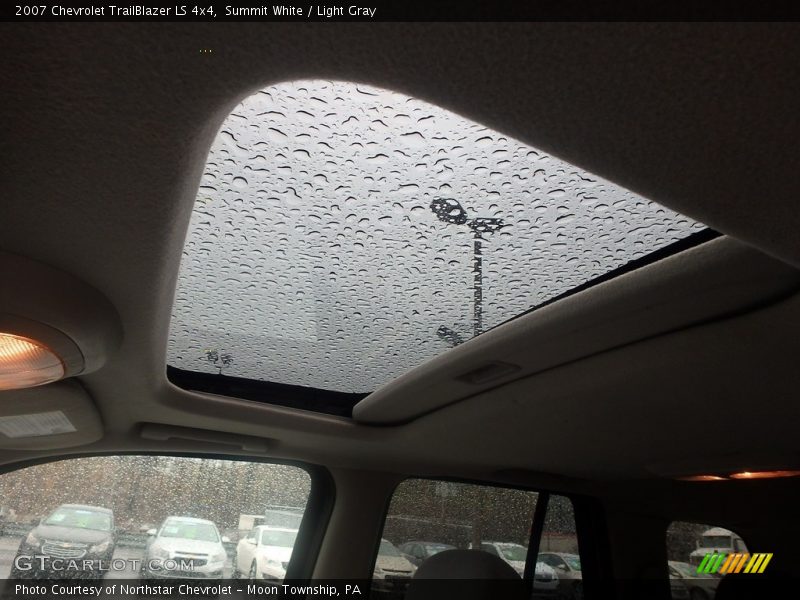 Summit White / Light Gray 2007 Chevrolet TrailBlazer LS 4x4