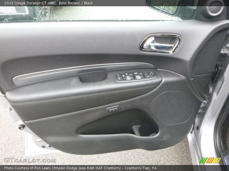 Billet Metallic / Black 2018 Dodge Durango GT AWD