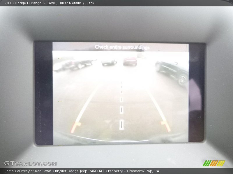 Billet Metallic / Black 2018 Dodge Durango GT AWD