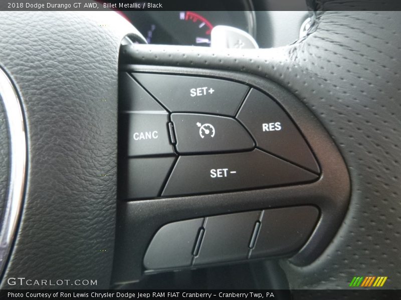 Billet Metallic / Black 2018 Dodge Durango GT AWD