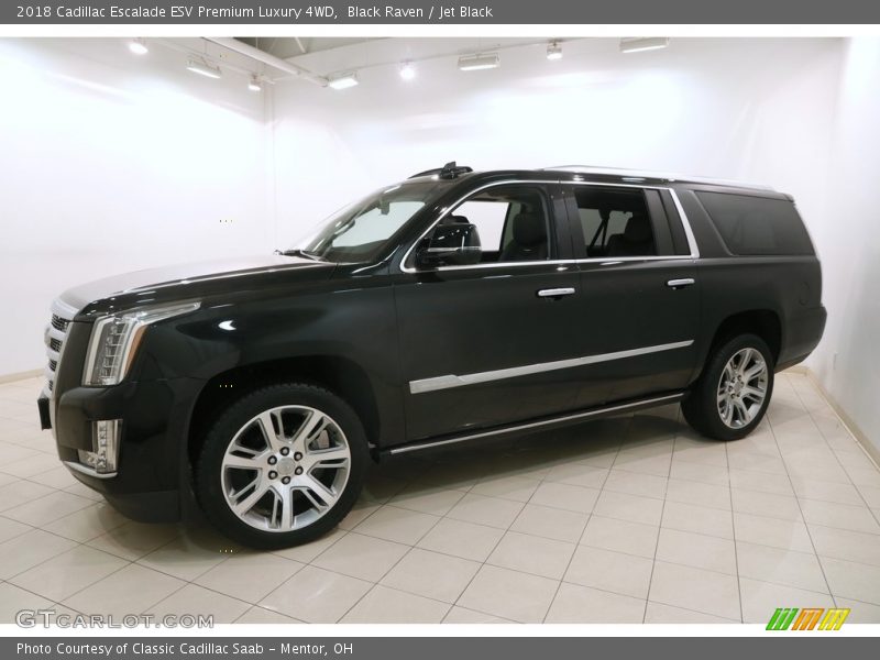  2018 Escalade ESV Premium Luxury 4WD Black Raven