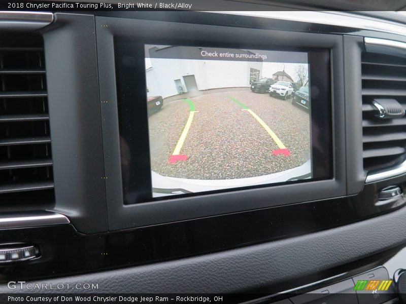 Bright White / Black/Alloy 2018 Chrysler Pacifica Touring Plus