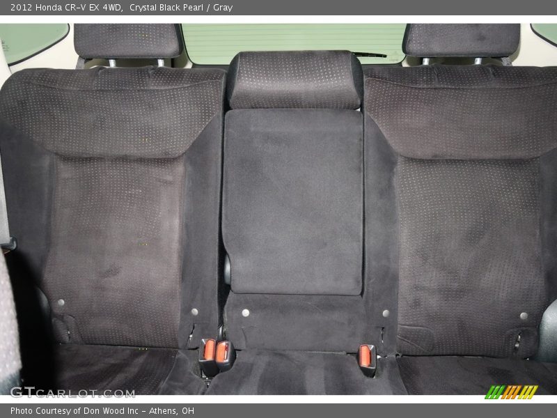 Crystal Black Pearl / Gray 2012 Honda CR-V EX 4WD