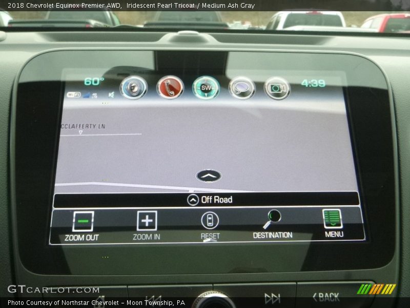 Iridescent Pearl Tricoat / Medium Ash Gray 2018 Chevrolet Equinox Premier AWD