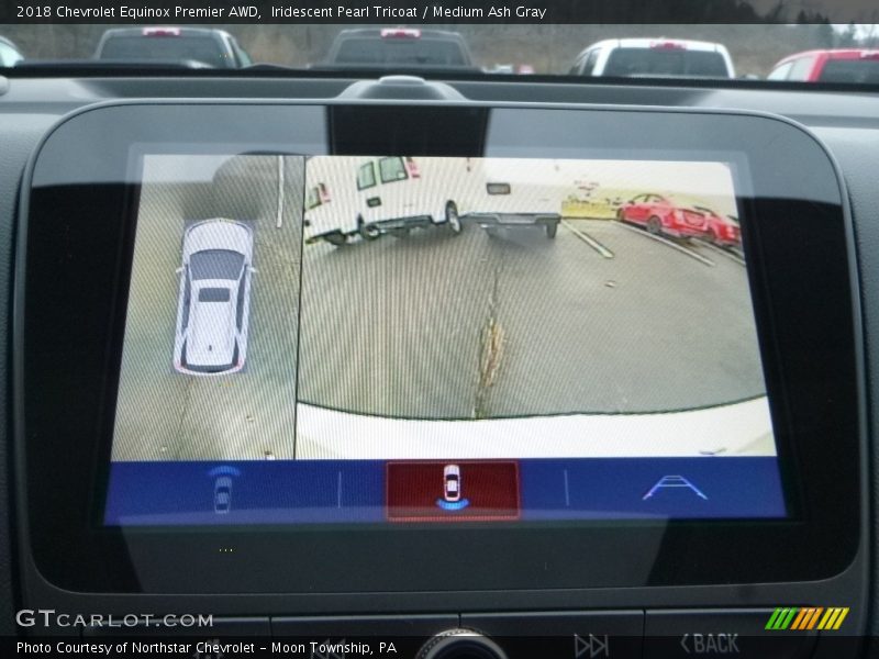 Iridescent Pearl Tricoat / Medium Ash Gray 2018 Chevrolet Equinox Premier AWD