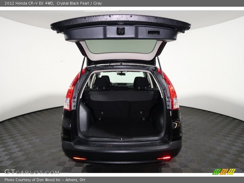 Crystal Black Pearl / Gray 2012 Honda CR-V EX 4WD