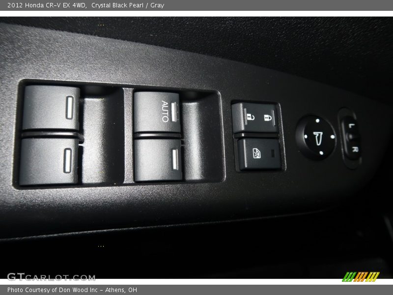 Crystal Black Pearl / Gray 2012 Honda CR-V EX 4WD