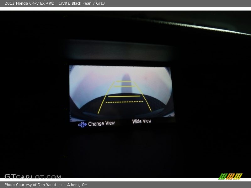 Crystal Black Pearl / Gray 2012 Honda CR-V EX 4WD