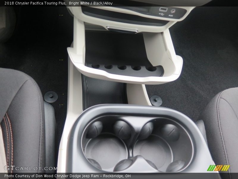 Bright White / Black/Alloy 2018 Chrysler Pacifica Touring Plus