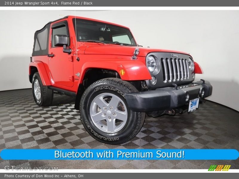 Flame Red / Black 2014 Jeep Wrangler Sport 4x4