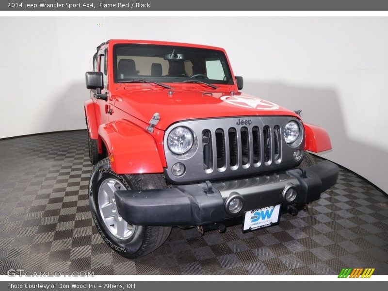 Flame Red / Black 2014 Jeep Wrangler Sport 4x4