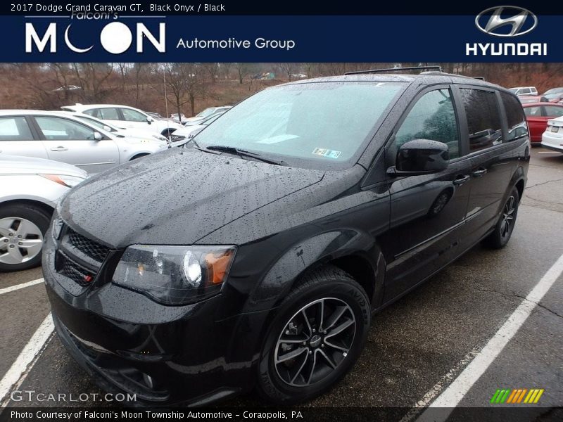 Black Onyx / Black 2017 Dodge Grand Caravan GT