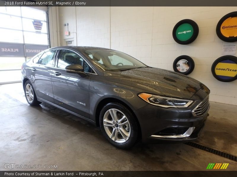 Magnetic / Ebony 2018 Ford Fusion Hybrid SE