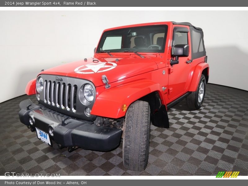 Flame Red / Black 2014 Jeep Wrangler Sport 4x4