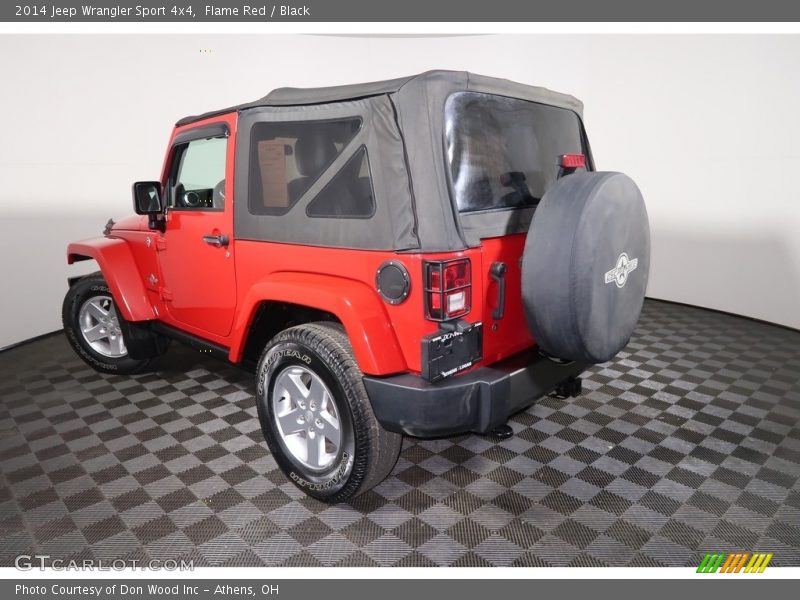 Flame Red / Black 2014 Jeep Wrangler Sport 4x4