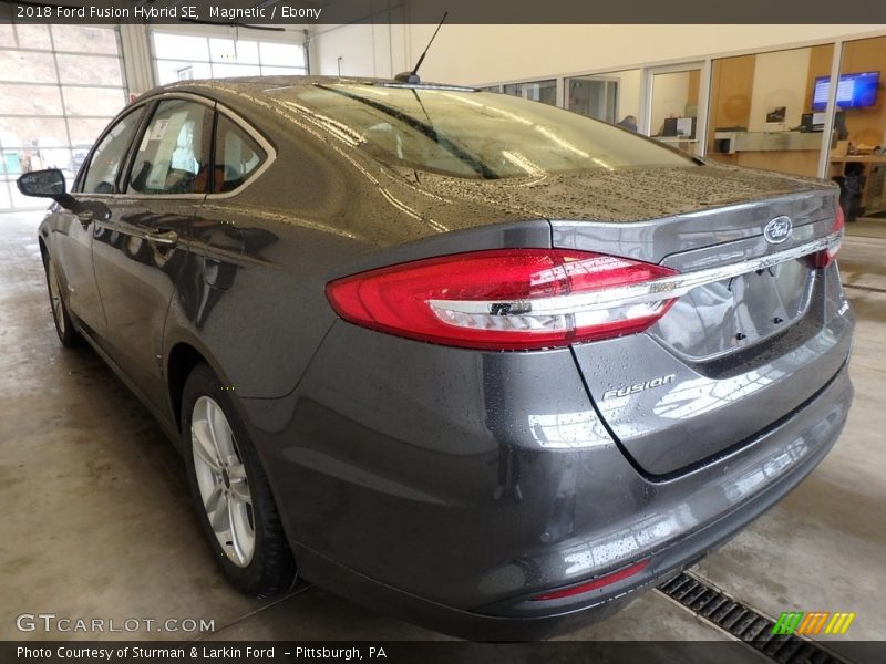 Magnetic / Ebony 2018 Ford Fusion Hybrid SE