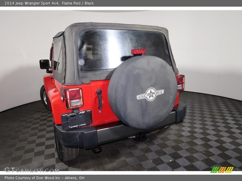 Flame Red / Black 2014 Jeep Wrangler Sport 4x4