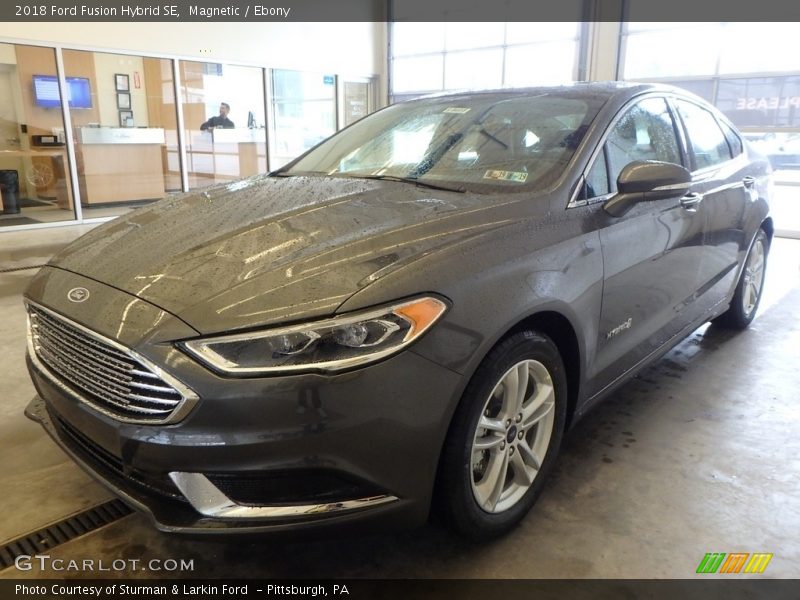 Magnetic / Ebony 2018 Ford Fusion Hybrid SE