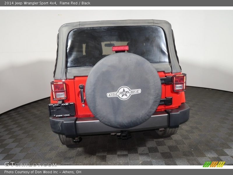 Flame Red / Black 2014 Jeep Wrangler Sport 4x4