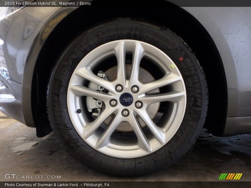 Magnetic / Ebony 2018 Ford Fusion Hybrid SE