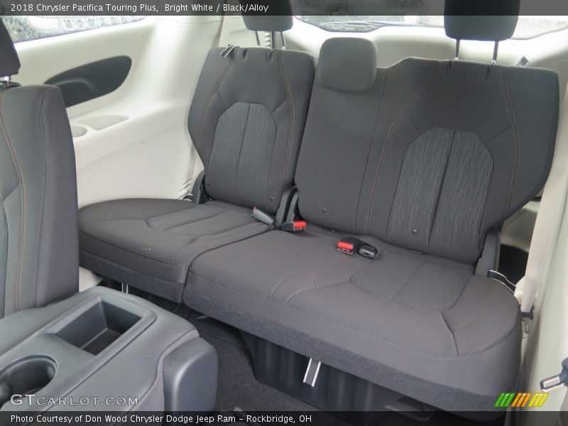 Bright White / Black/Alloy 2018 Chrysler Pacifica Touring Plus