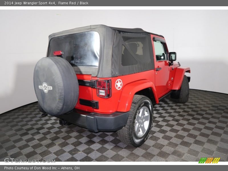 Flame Red / Black 2014 Jeep Wrangler Sport 4x4