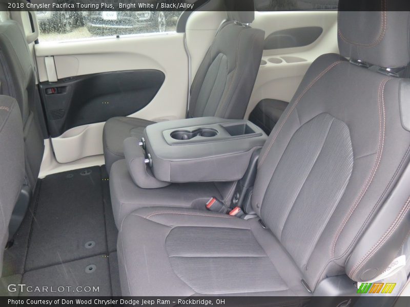 Bright White / Black/Alloy 2018 Chrysler Pacifica Touring Plus