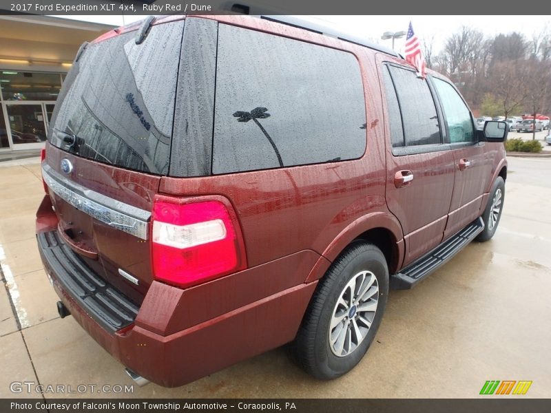 Ruby Red / Dune 2017 Ford Expedition XLT 4x4