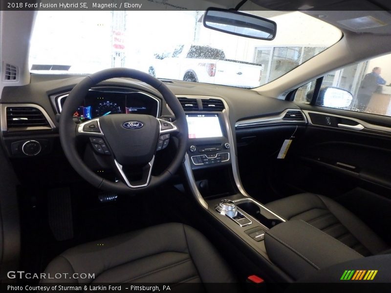 Magnetic / Ebony 2018 Ford Fusion Hybrid SE