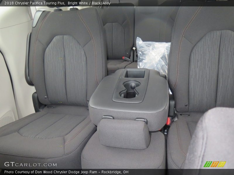Bright White / Black/Alloy 2018 Chrysler Pacifica Touring Plus