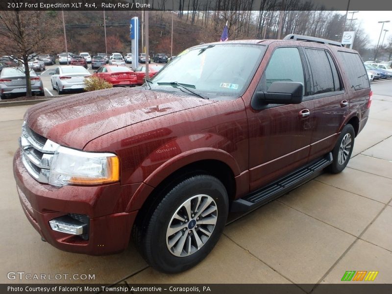 Ruby Red / Dune 2017 Ford Expedition XLT 4x4
