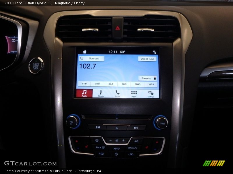 Magnetic / Ebony 2018 Ford Fusion Hybrid SE