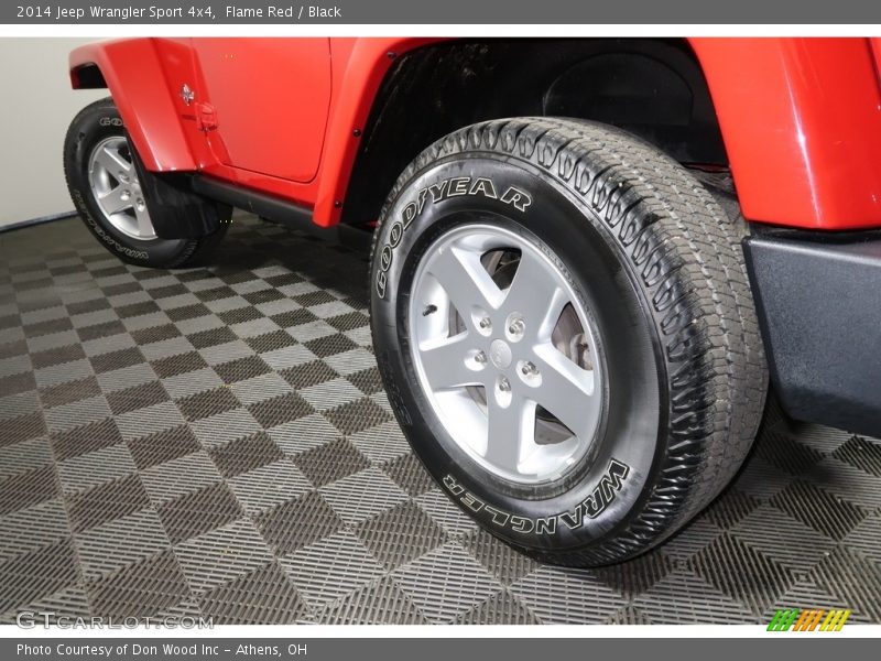 Flame Red / Black 2014 Jeep Wrangler Sport 4x4