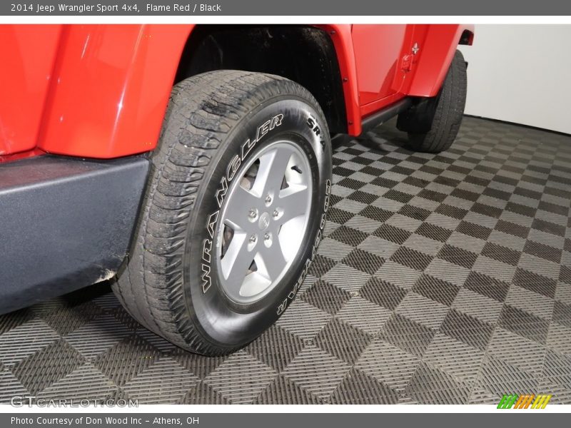 Flame Red / Black 2014 Jeep Wrangler Sport 4x4