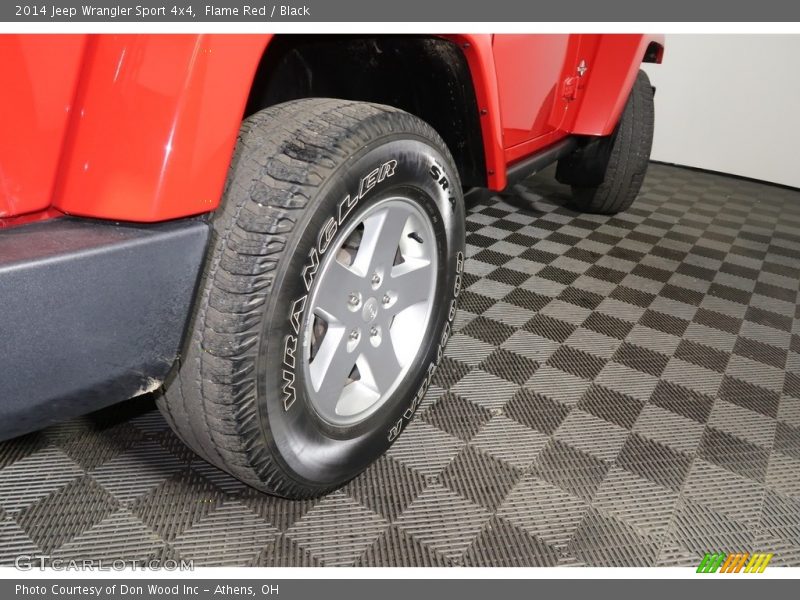 Flame Red / Black 2014 Jeep Wrangler Sport 4x4