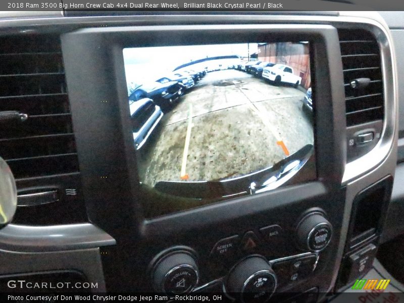 Brilliant Black Crystal Pearl / Black 2018 Ram 3500 Big Horn Crew Cab 4x4 Dual Rear Wheel