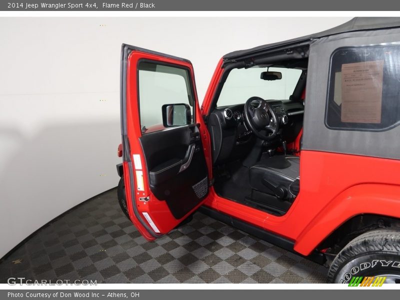 Flame Red / Black 2014 Jeep Wrangler Sport 4x4