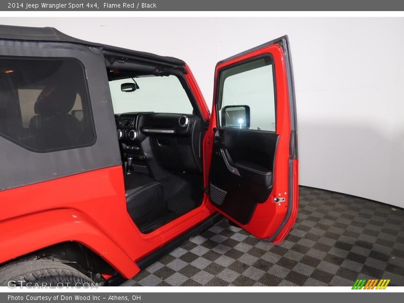 Flame Red / Black 2014 Jeep Wrangler Sport 4x4