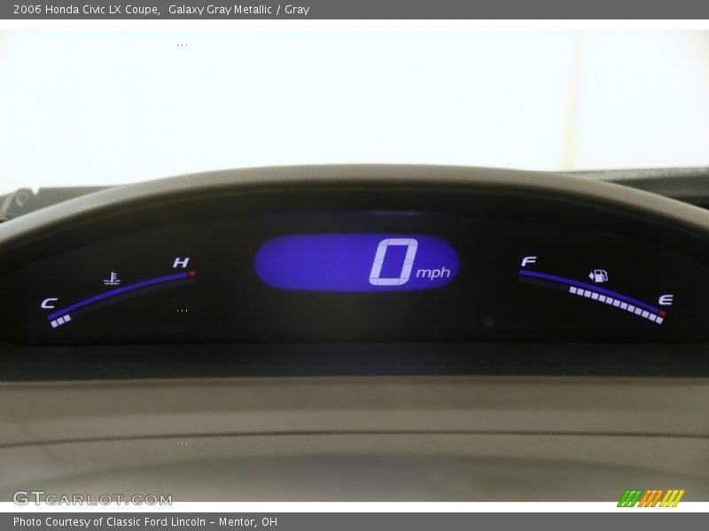 Galaxy Gray Metallic / Gray 2006 Honda Civic LX Coupe