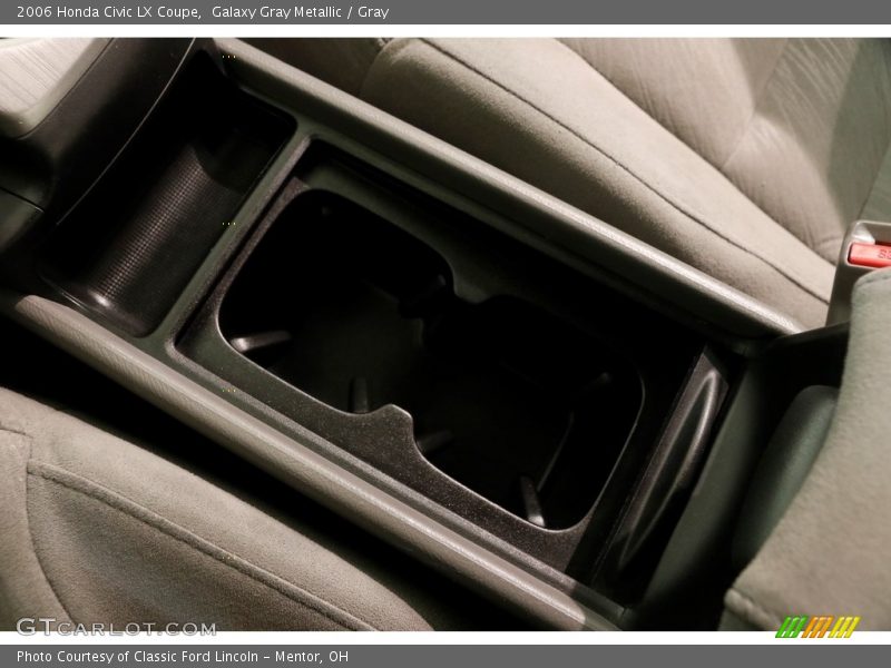 Galaxy Gray Metallic / Gray 2006 Honda Civic LX Coupe