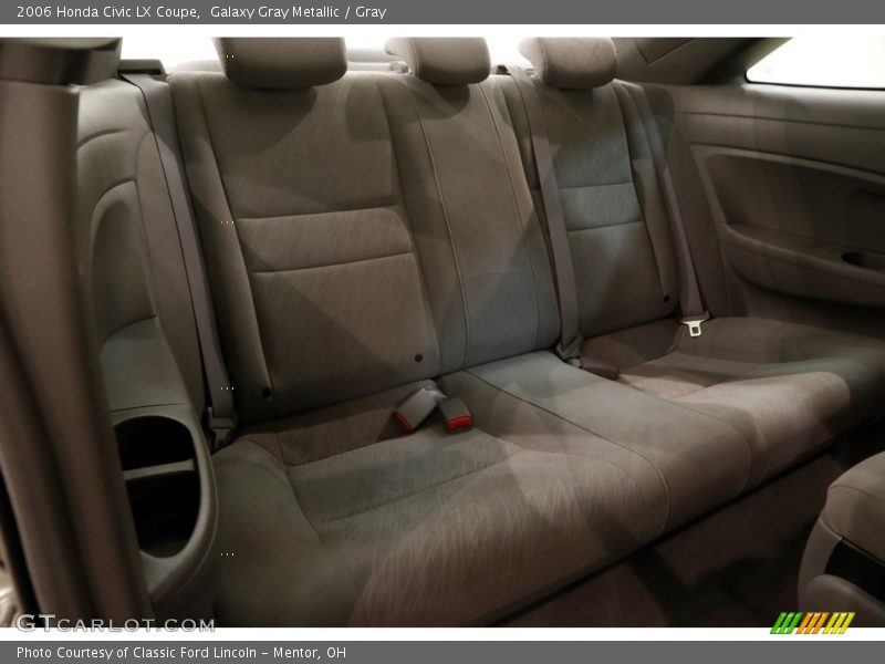 Galaxy Gray Metallic / Gray 2006 Honda Civic LX Coupe