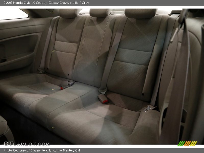 Galaxy Gray Metallic / Gray 2006 Honda Civic LX Coupe