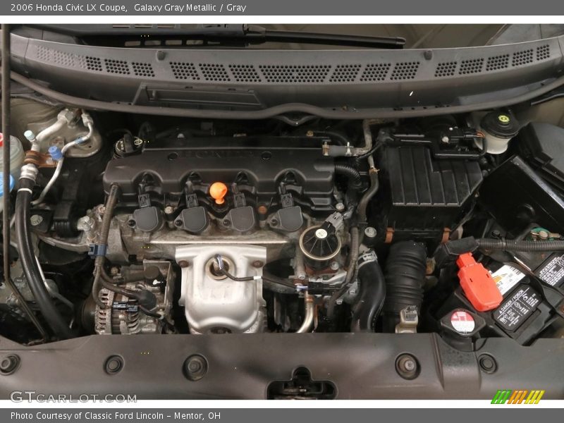 Galaxy Gray Metallic / Gray 2006 Honda Civic LX Coupe