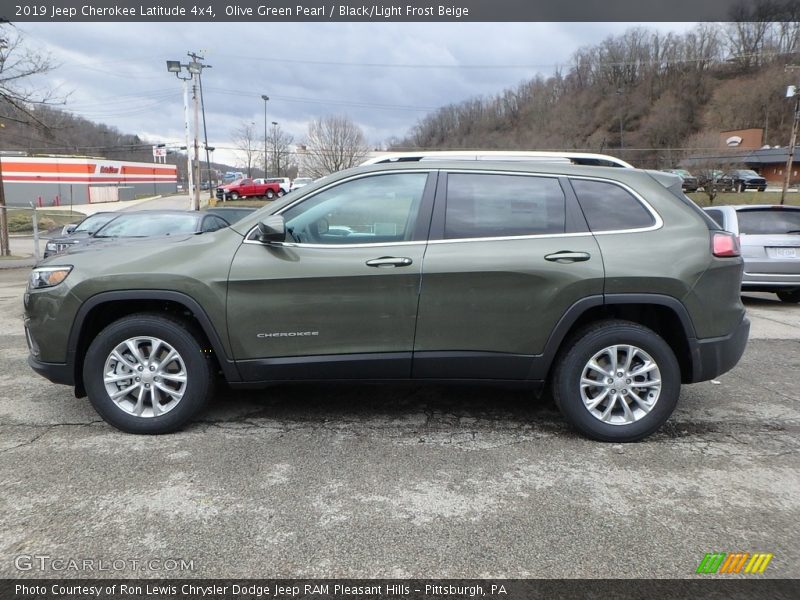  2019 Cherokee Latitude 4x4 Olive Green Pearl