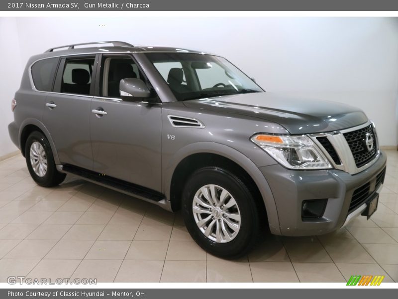 Gun Metallic / Charcoal 2017 Nissan Armada SV