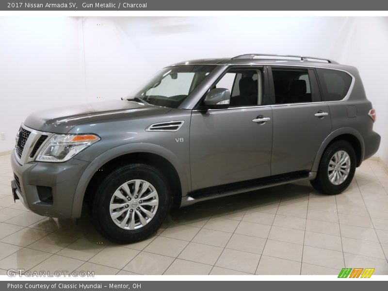 Gun Metallic / Charcoal 2017 Nissan Armada SV