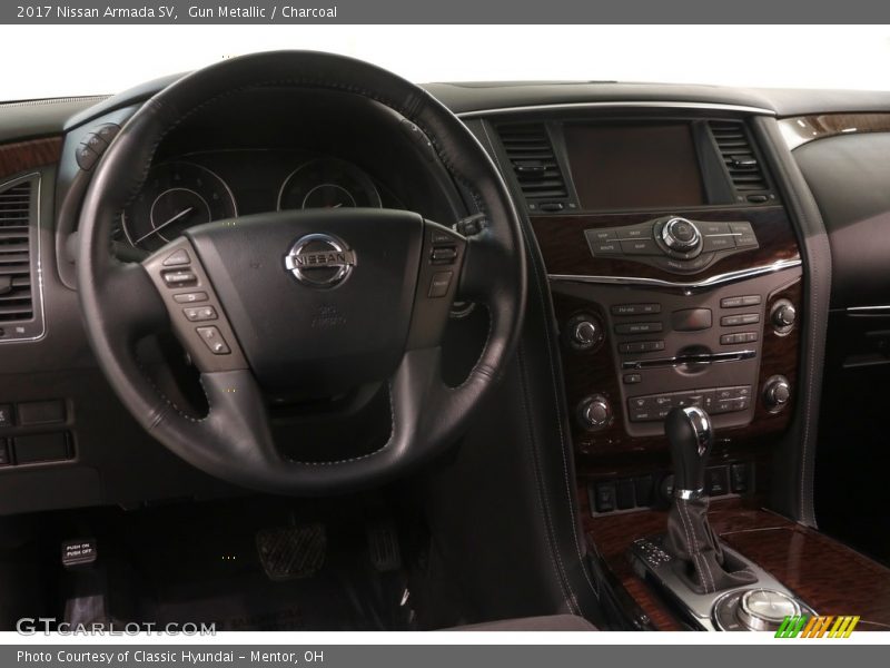 Gun Metallic / Charcoal 2017 Nissan Armada SV