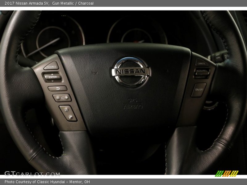 Gun Metallic / Charcoal 2017 Nissan Armada SV