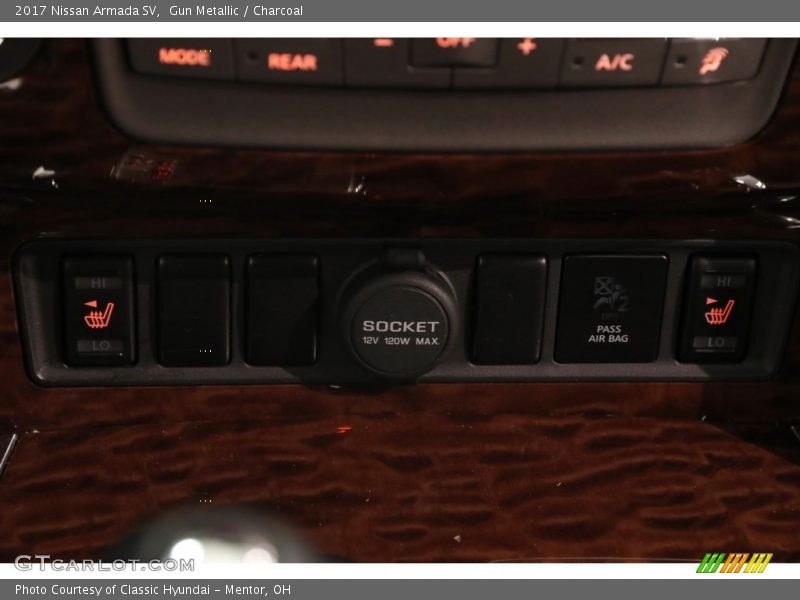 Gun Metallic / Charcoal 2017 Nissan Armada SV